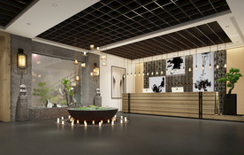 民宿前台效果图