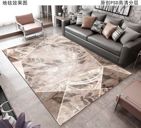 复古花卉欧式地毯