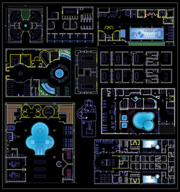 SPA会所CAD图纸之三