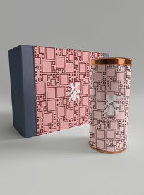 茶叶罐包装样机