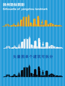 扬州地标剪影