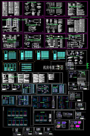 工程系统图常用弱电CAD图
