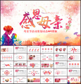 母亲节活动策划PPT