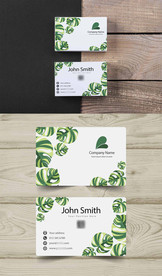 夏季植物热带名片婚庆花卉绿叶