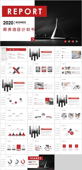 商务项目计划书PPT