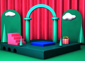 C4D 场景 C4D设计 颁奖