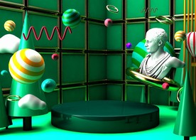 C4D 场景 C4D设计 颁奖