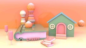 C4D 场景 C4D设计 颁奖