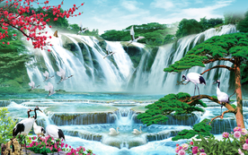 山水风景画装饰画