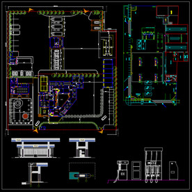 加油站CAD图纸