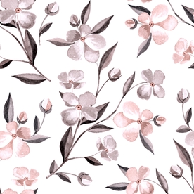 叶子花 素雅 设计 手绘花朵