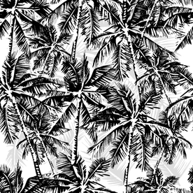 潮流 大牌 叶子 椰子树
