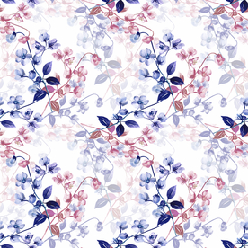 链条 叶子花 清新 淡雅