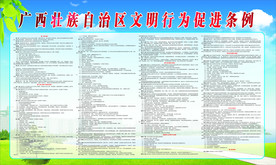 广西壮族自治区文明行为促进条例