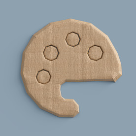 手工手绘板图标（牛皮纸）