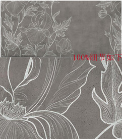 欧式复古手绘线条花朵