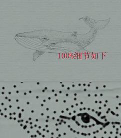 现代创意山水天空鲸鱼电视背景墙