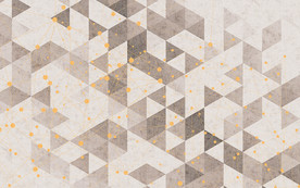 现代几何复古背景墙