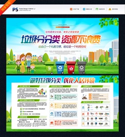 垃圾分类宣传海报