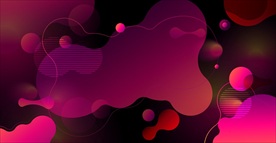 抽象曲线 矢量线条