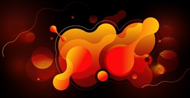 抽象曲线 矢量线条