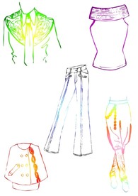 时尚花式  服装服饰