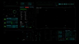 带通明通道科技网络ui界面视频