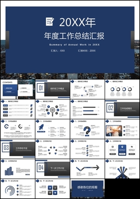 年度工作总结PPT