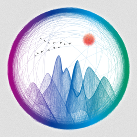 新中式山水装饰画
