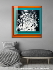 创意几何装饰画