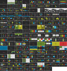 通用欧美大气杂志风ppt模板