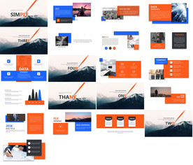 通用欧美大气杂志风ppt模板