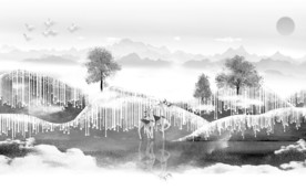 新上架大气山水画 TIF分层