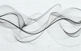 简约线条背景装饰画