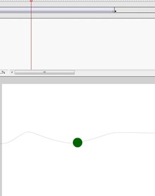 小球沿着定义路径移动效果