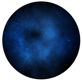圆形星空图