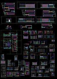 公共卫生间施工图
