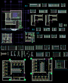 商场卫生间施工图