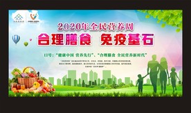 2020年全国营养日 合理膳食