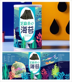 夹心海苔包装