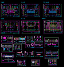 健身会所全套施工图