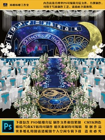 13 婚礼现场KT板布置