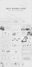 医学研究医疗医院PPT模板