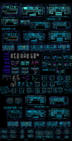 办公楼弱电智能cad图