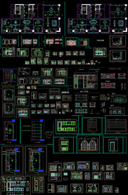 厨房二岛柜图纸