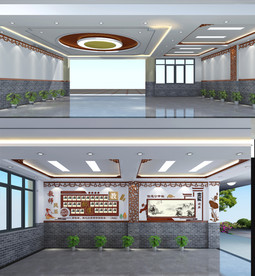学校门厅大厅设计