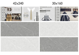 灰色大理石瓷片配套图层文件