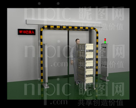 RFID追溯系统方效果图