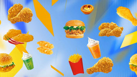 嘟嘟减肥肥 舞蹈舞台背景视频