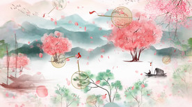 丽人行 舞蹈 唯美舞台背景视频